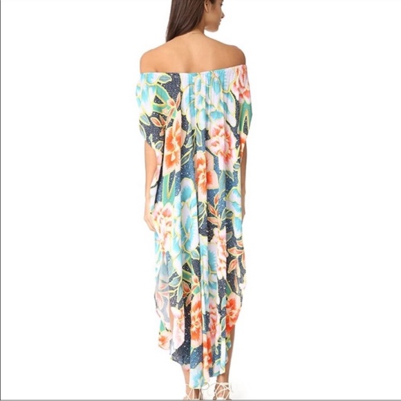 New! NWT! Mara Hoffman Cara Cara floral caftan maxi dress medium-large - Picture 12 of 12